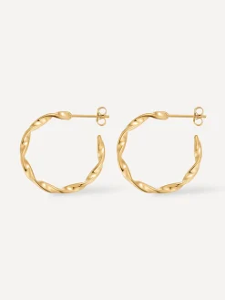 Twisted Hoop Ohrringe