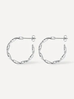 Twisted Hoop Ohrringe
