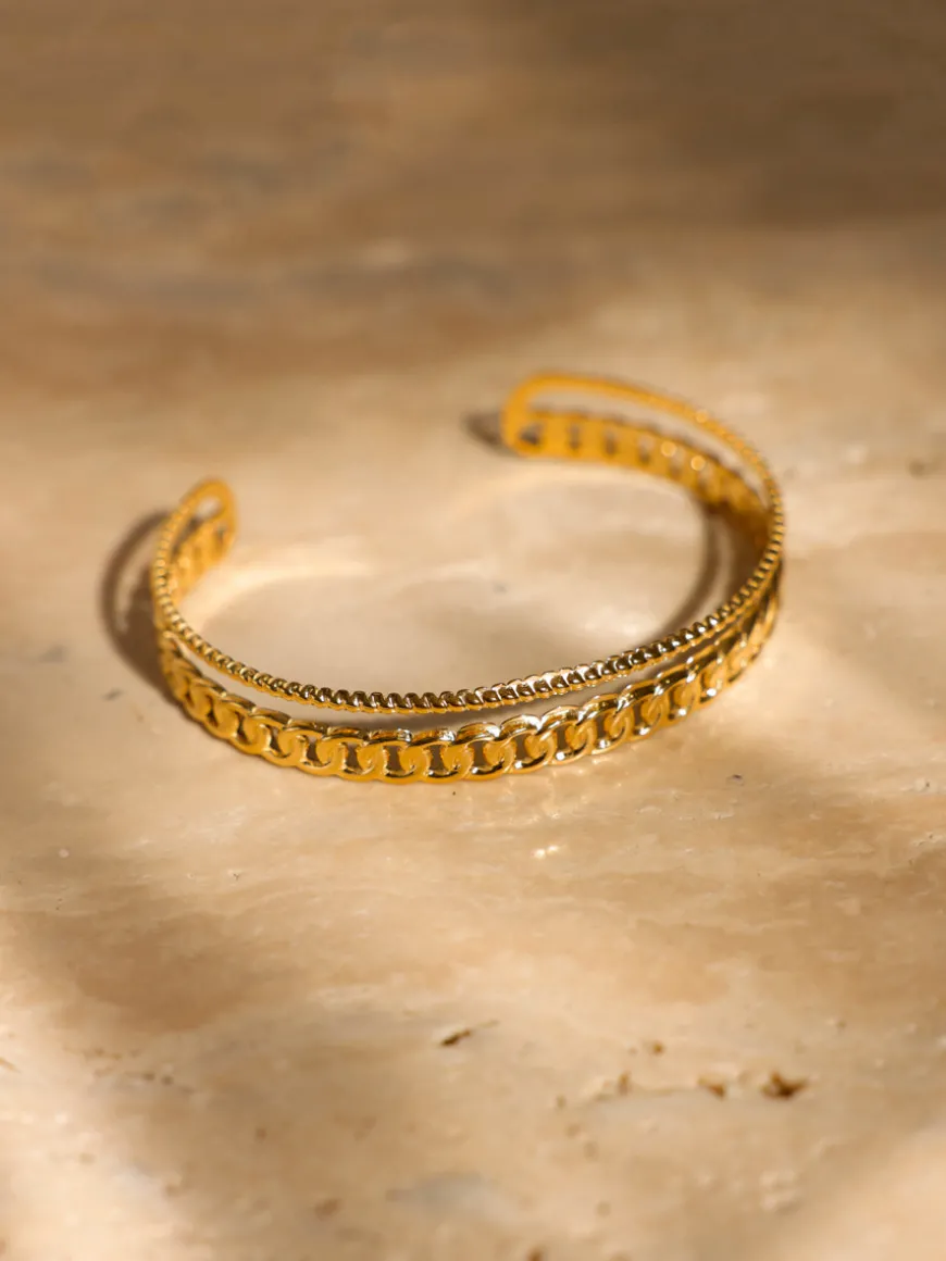 Twist Weave Armcuff