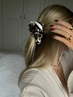 Urban Wild Leopard Scrunchie