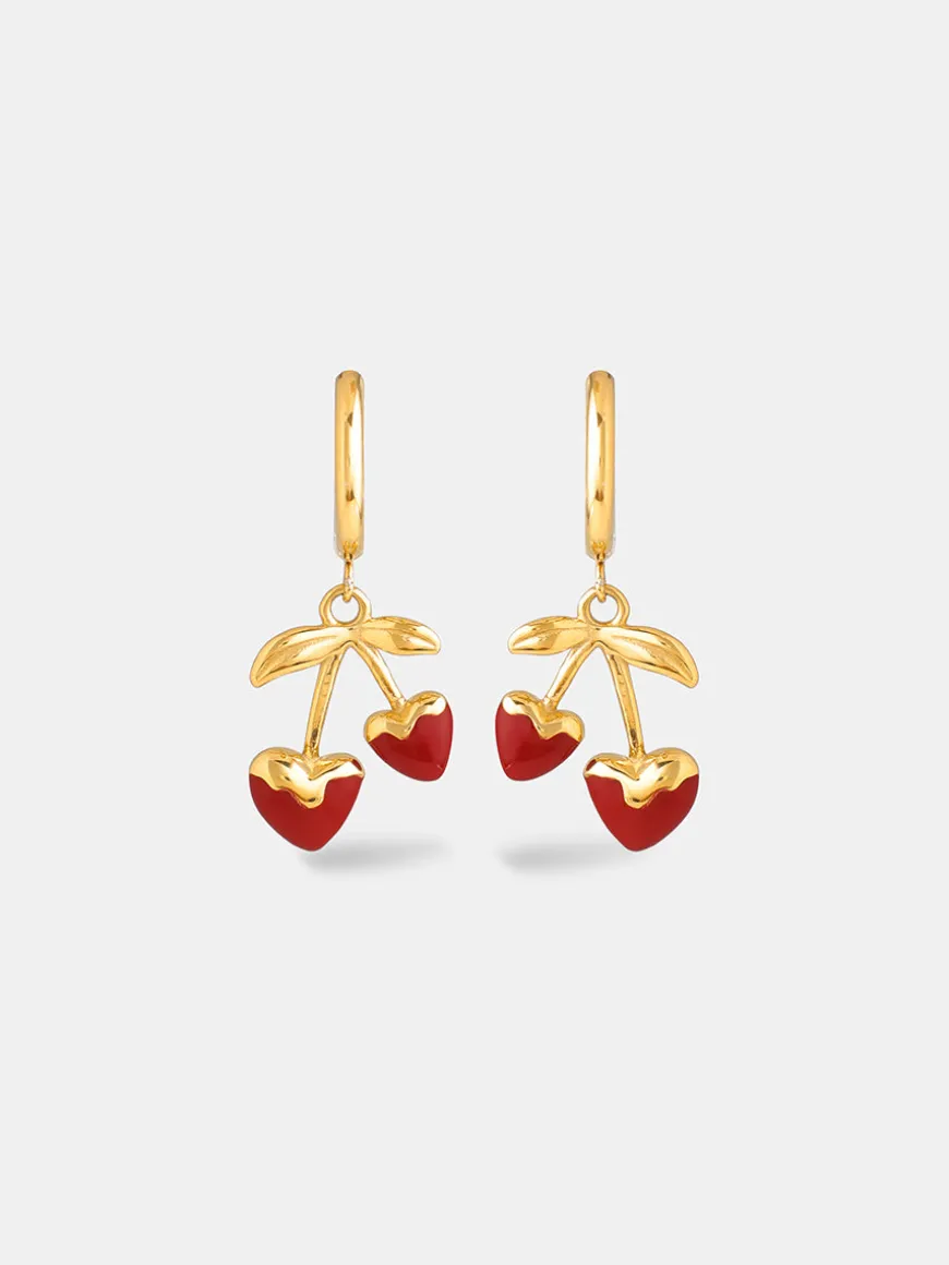 Vibrant Cherry Ohrringe