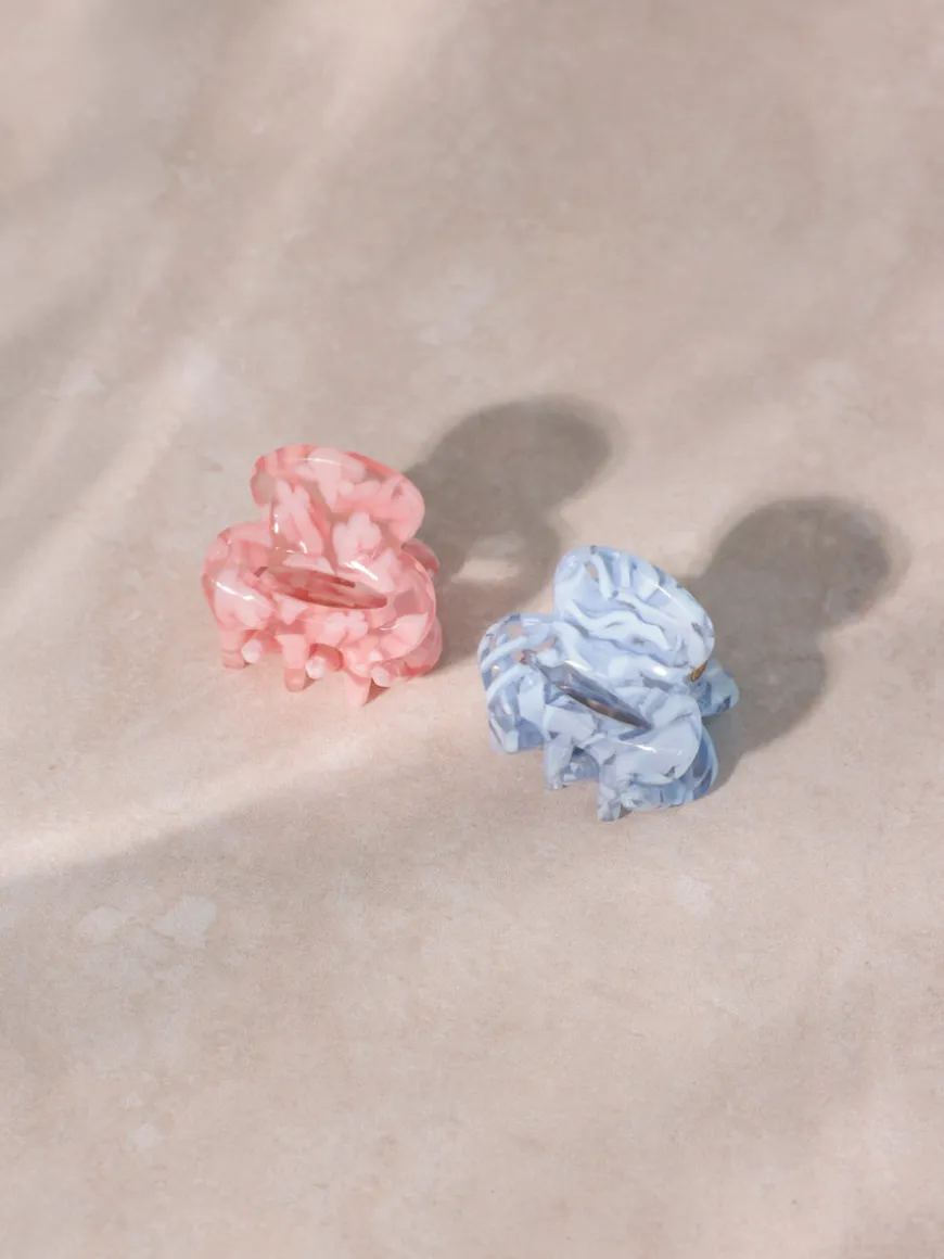 Vibrant Set Mini-Haarklammer Dreamy Blue Pink