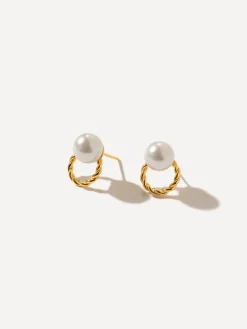Vintage Wreath Pearl Ohrringe
