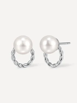 Vintage Wreath Pearl Ohrringe