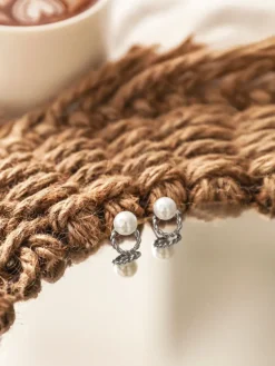 Vintage Wreath Pearl Ohrringe