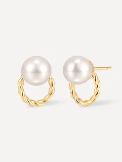 Vintage Wreath Pearl Ohrringe