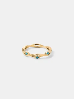 Vivid Azure Ring