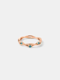 Vivid Azure Ring