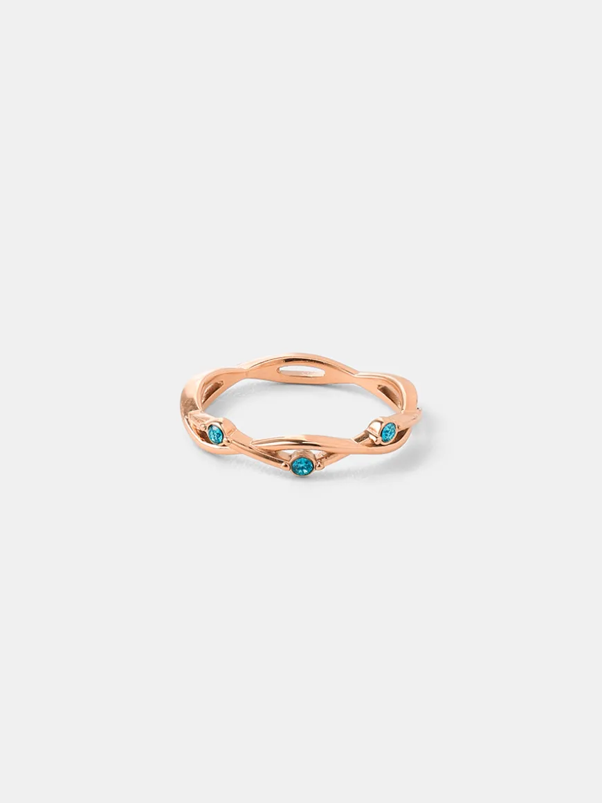 Vivid Azure Ring