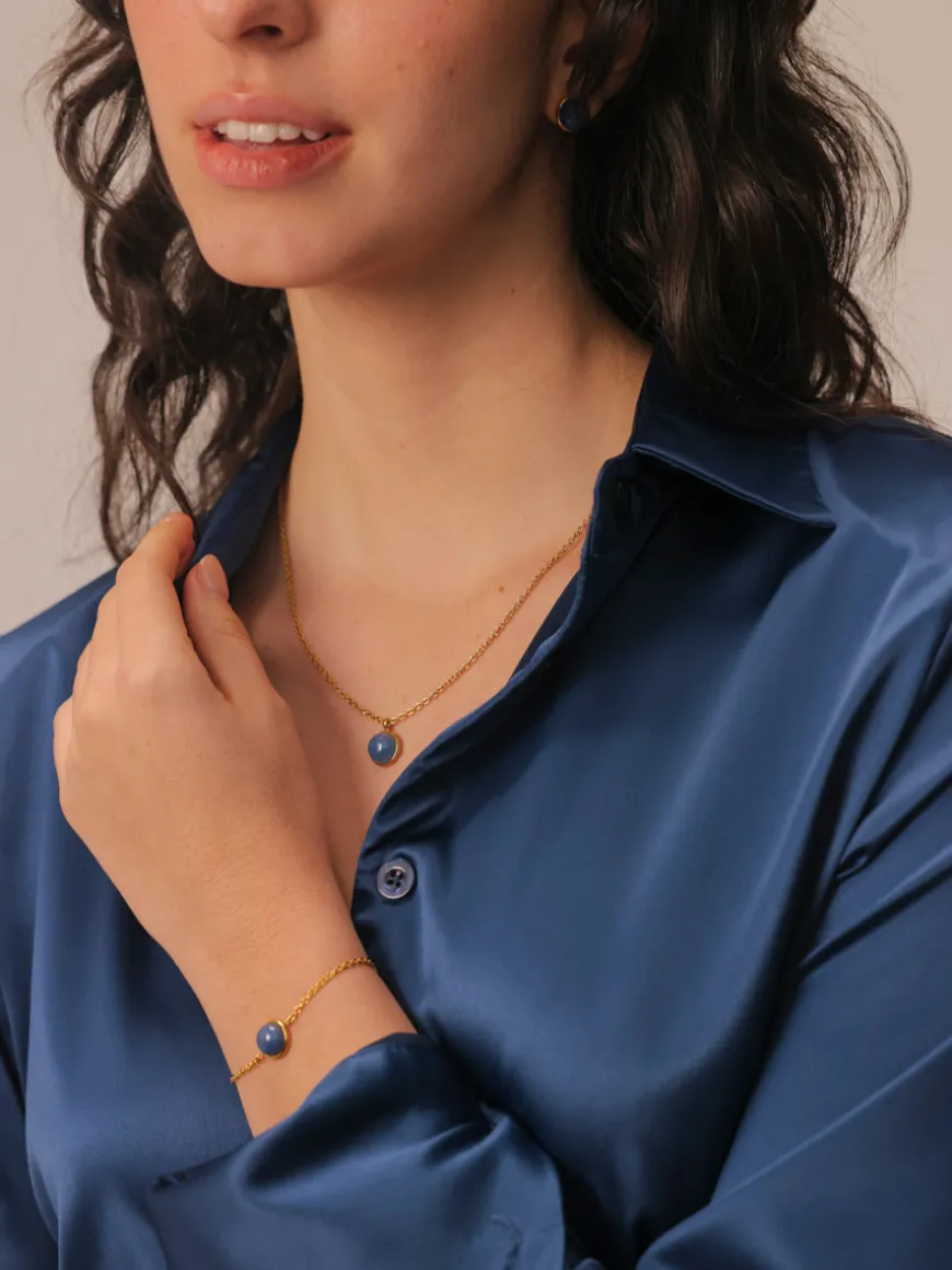 Wandering Wish Dark Blue ARMBAND