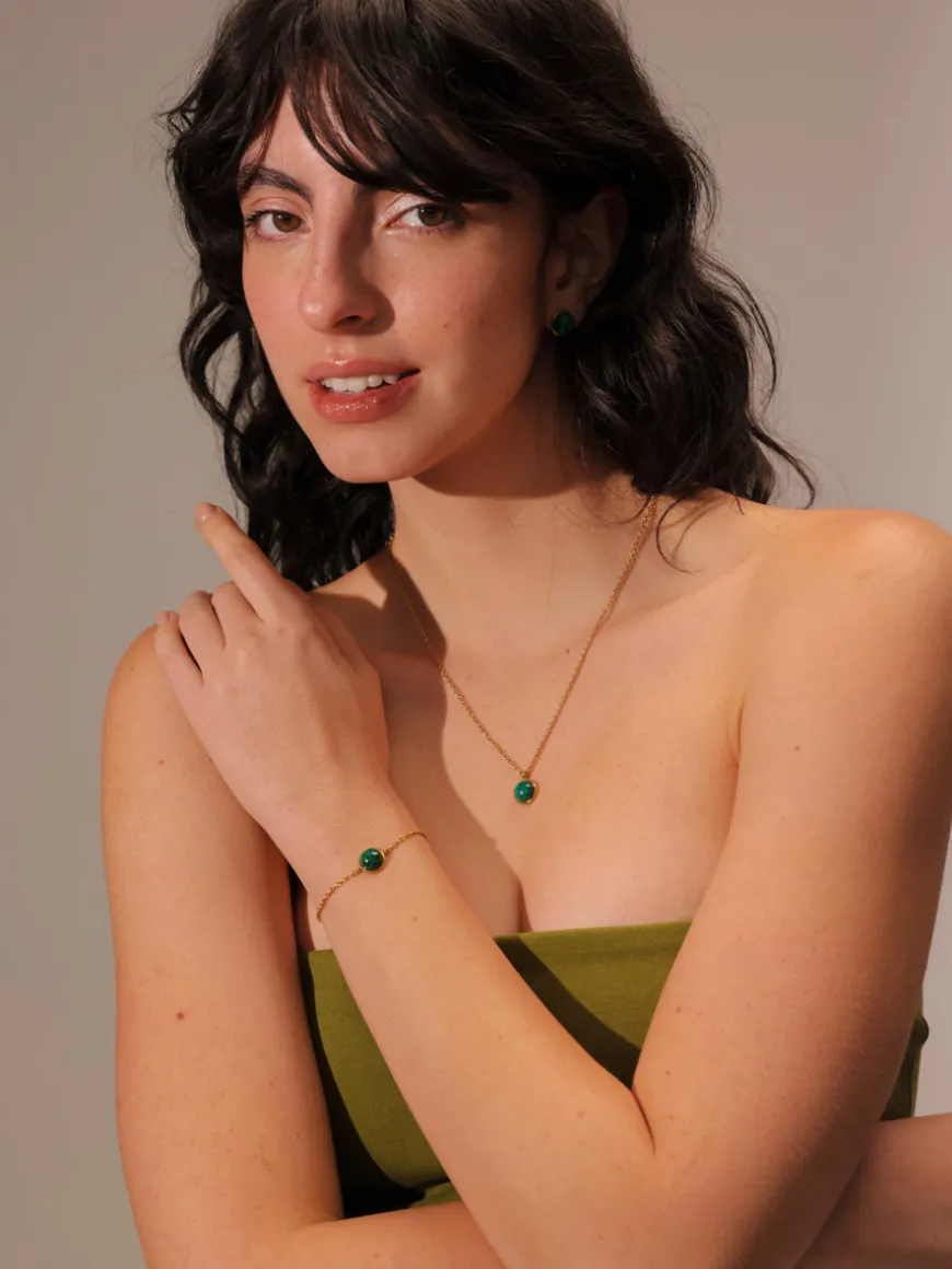 Wandering Wish Dark Green ARMBAND