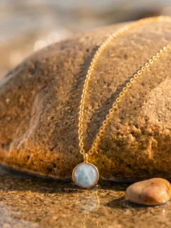 Wandering Wish Light Blue Kette
