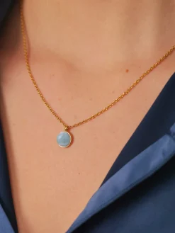 Wandering Wish Light Blue Kette
