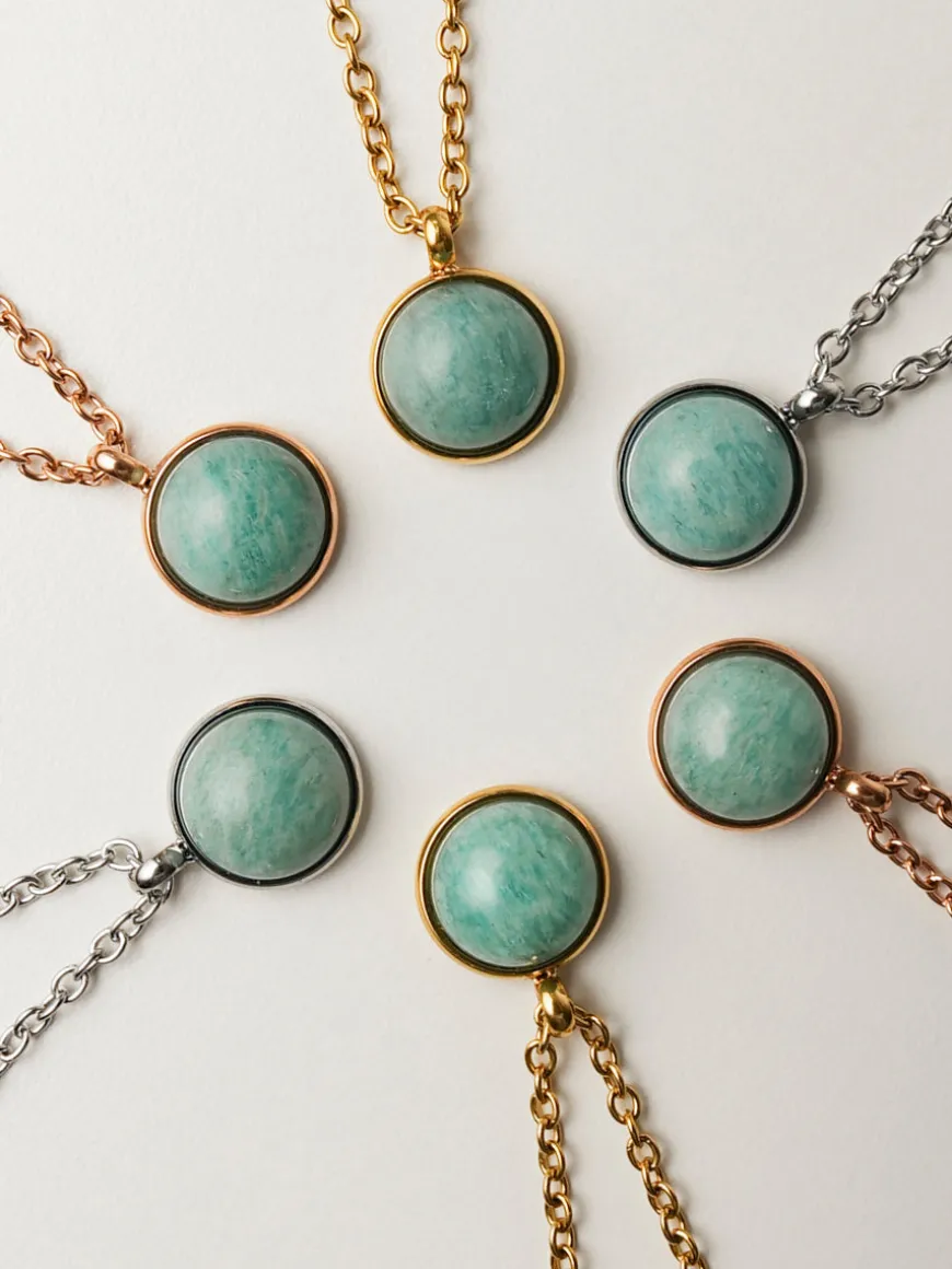 Wandering Wish Sea Green Kette