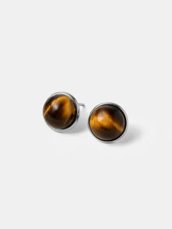 Wandering Wish Tiger's Eye Ohrringe