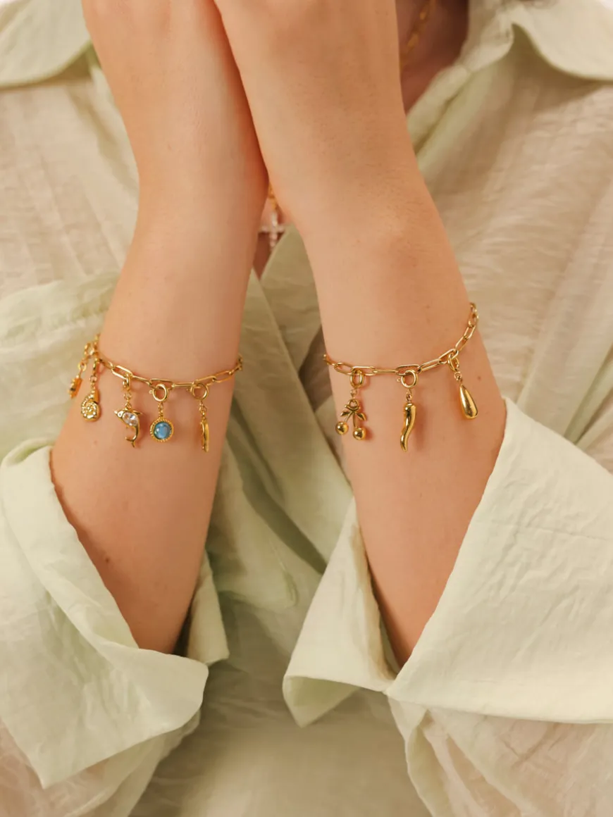 Wave Form Ketten-Charm