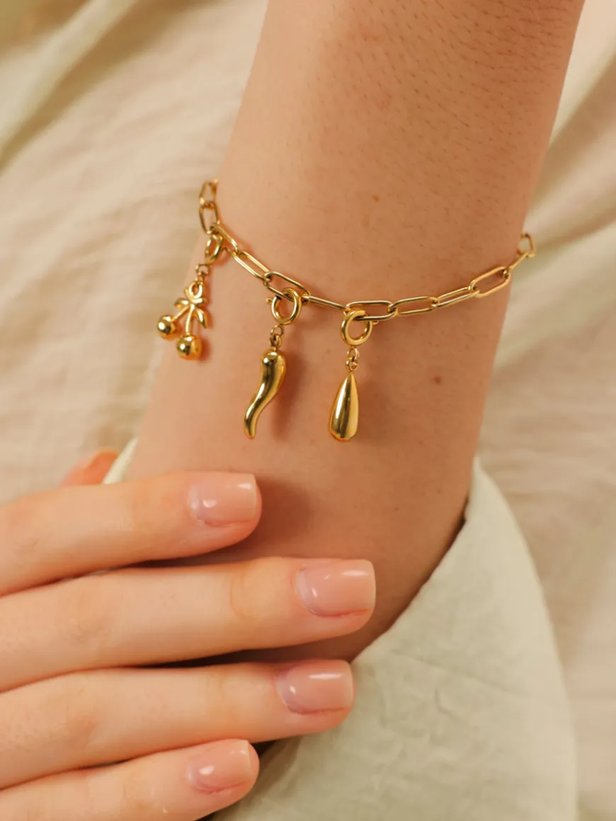 Wave Form Ketten-Charm