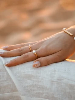 Whispering Pearl Ring