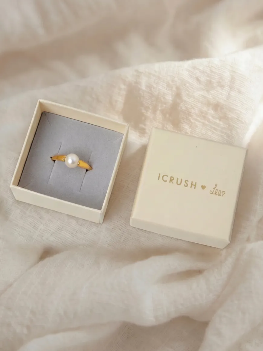 Whispering Pearl Ring