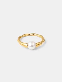Whispering Pearl Ring