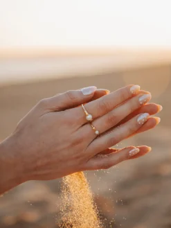 Whispering Pearl Ring