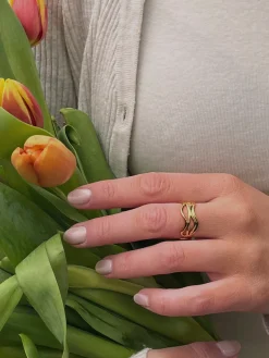 Whispering Wave Ring