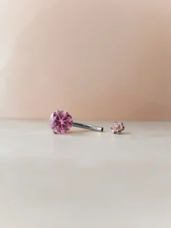 Whisper Petal Pink Titan Bauchnabelpiercing