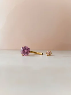 Whisper Petal Pink Titan Bauchnabelpiercing