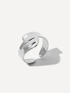 Wind Leaf Ring