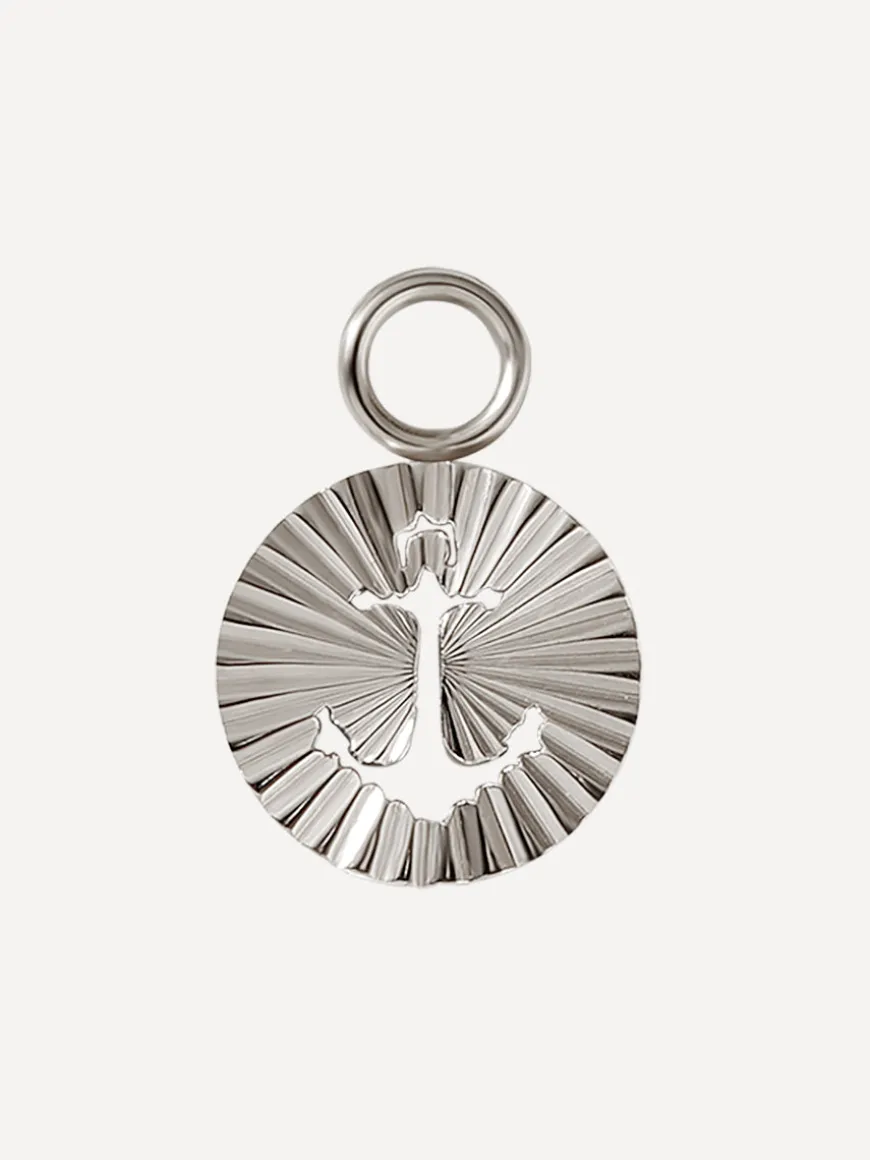 10x10mm Anchor Ohrring-Charm