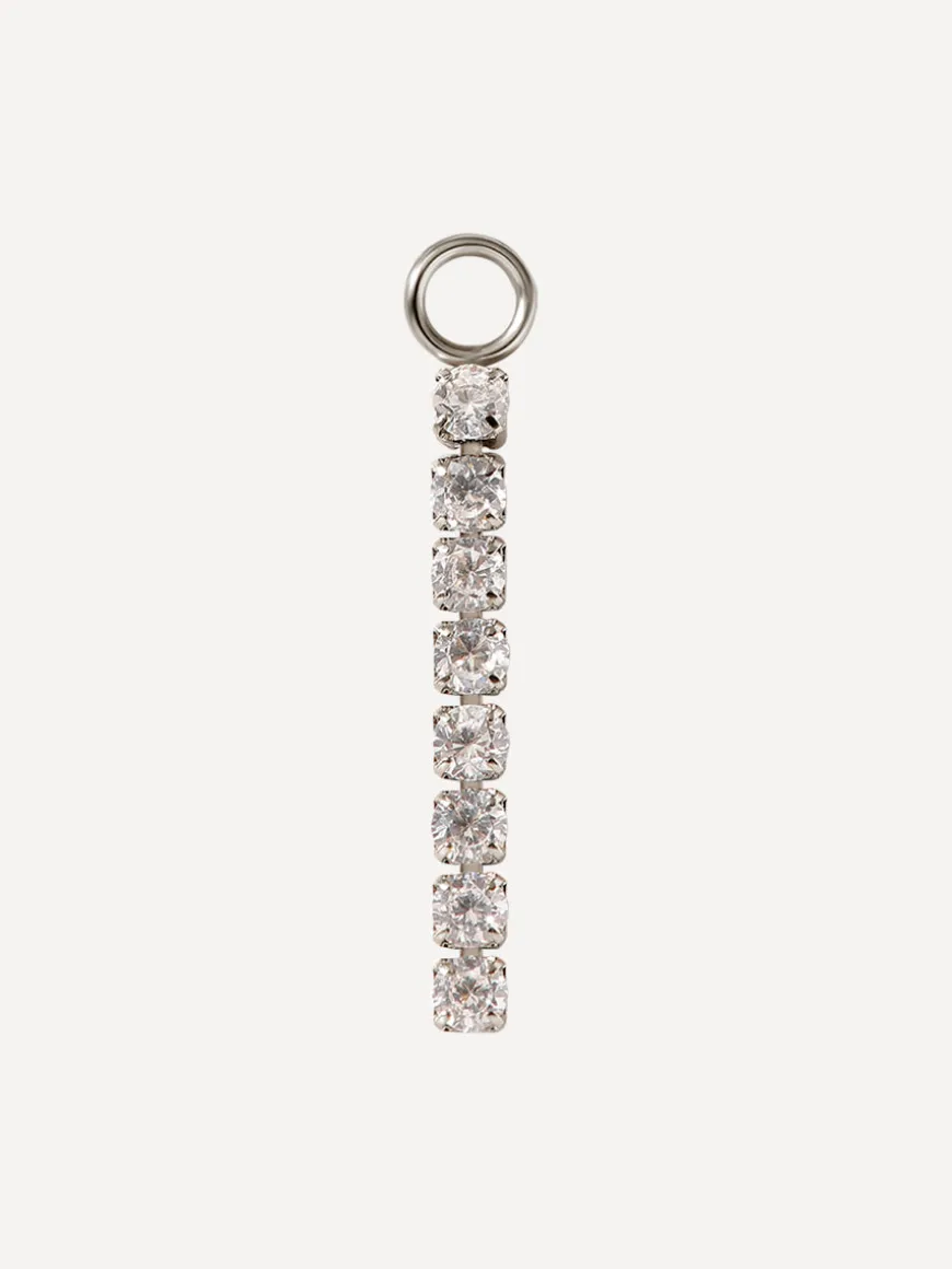 21x2,5mm Aurora Drop Ohrring-Charm