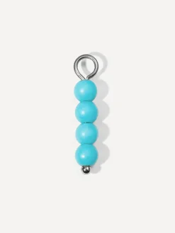 15,3x4,3mm Azure Cascade Ohrring-Charm