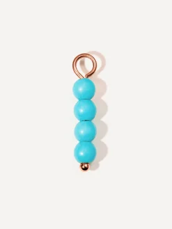 15,3x4,3mm Azure Cascade Ohrring-Charm