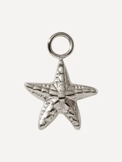 12x12mm Bubbly Starfish Ohrring-Charm