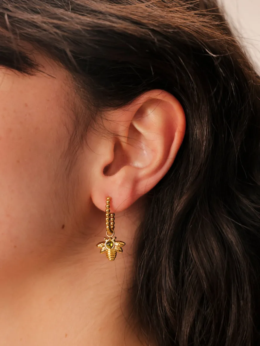 11,8x15,6mm Buzzing Bee Ohrring-Charm
