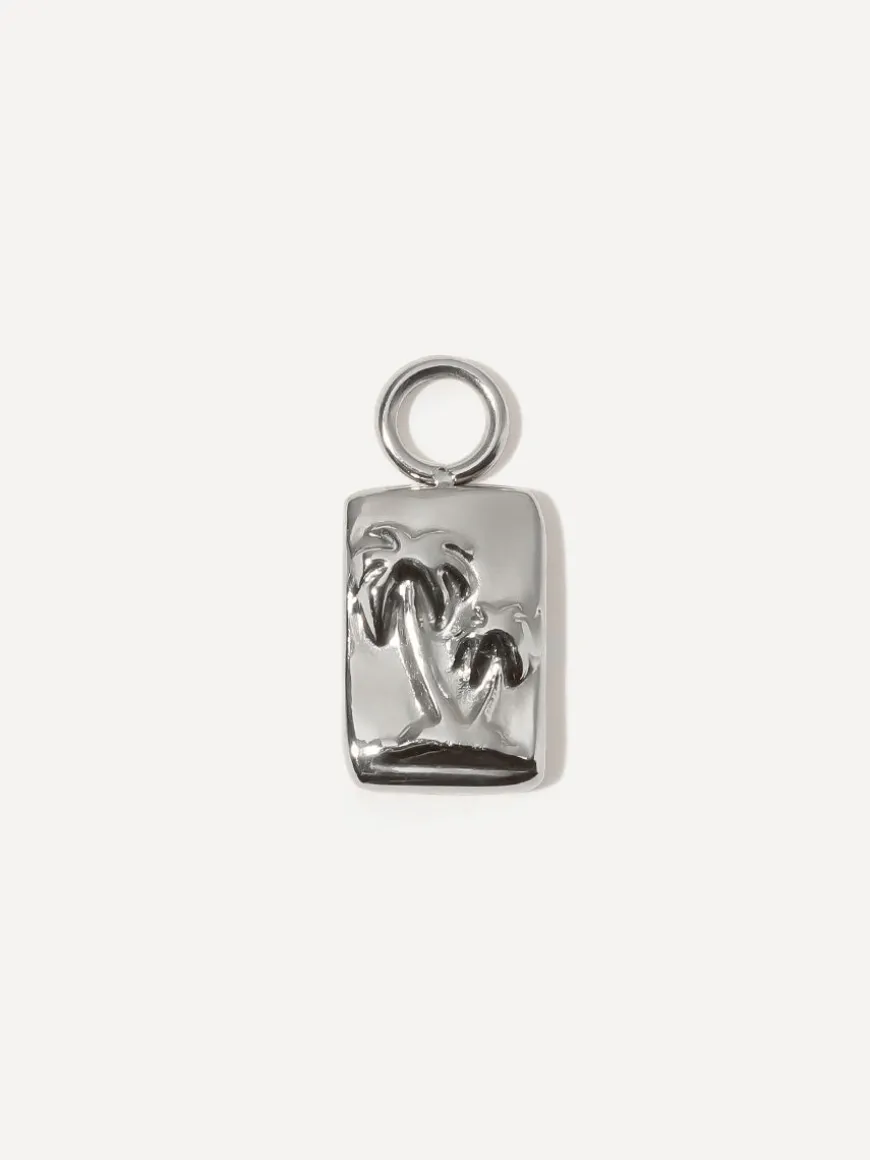 6,8x10,4mm Coco Palms Ohrring-Charm