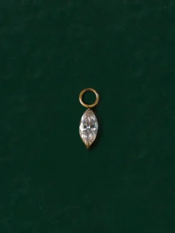 4x8mm Crystal Chic Medium Ohrring-Charm
