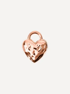 10,6x9mm Dreamy Heart Ohrring-Charm