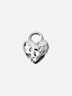 10,6x9mm Dreamy Heart Ohrring-Charm
