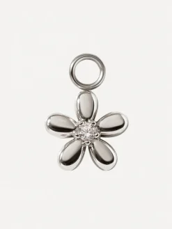 10x10mm Floral Shine Ohrring-Charm