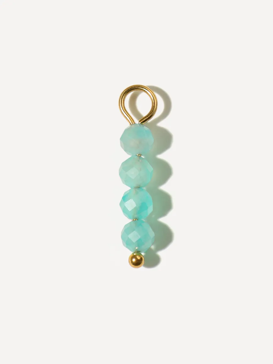 16x4,3mm Forest Gleam Ohrring-Charm