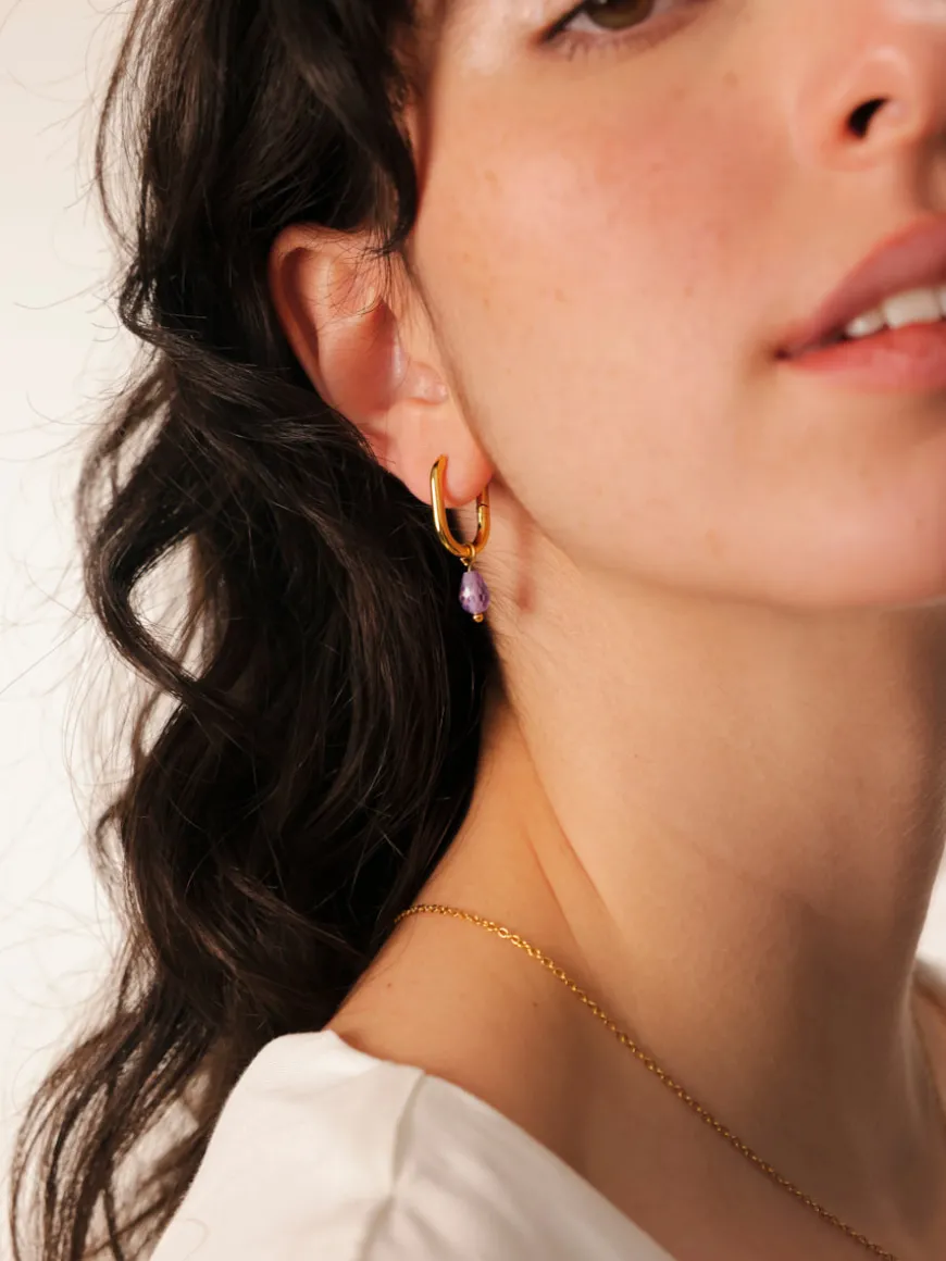 6x8,2mm Gentle Tear Ohrring-Charm