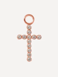 15x10mm Glorious Cross Ohrring-Charm