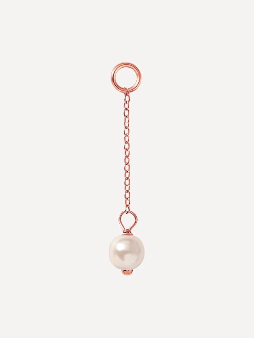 26,5x5mm Graceful Pearl Ohrring-Charm