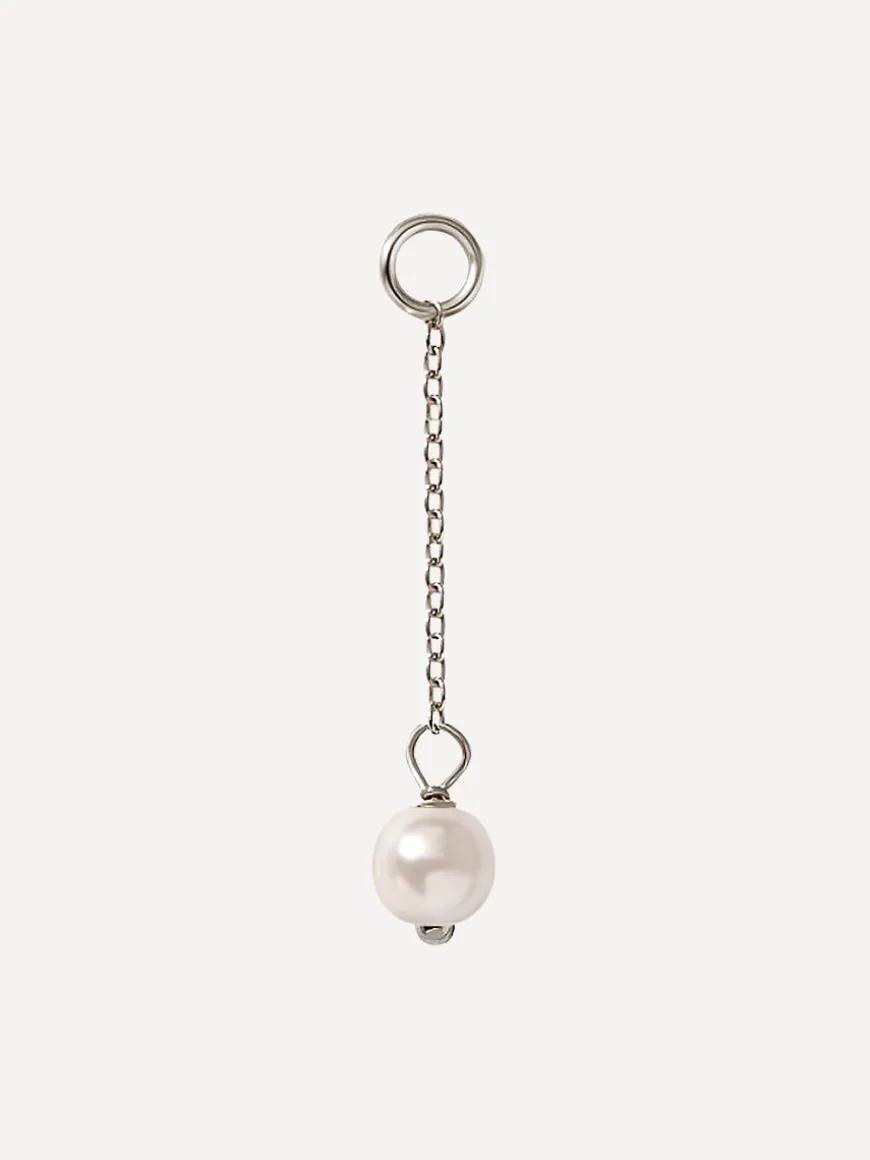 26,5x5mm Graceful Pearl Ohrring-Charm
