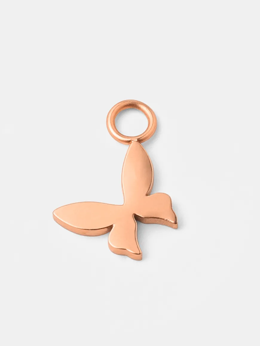 8,4x10,2mm Lyrical Butterfly Ohrring-Charm