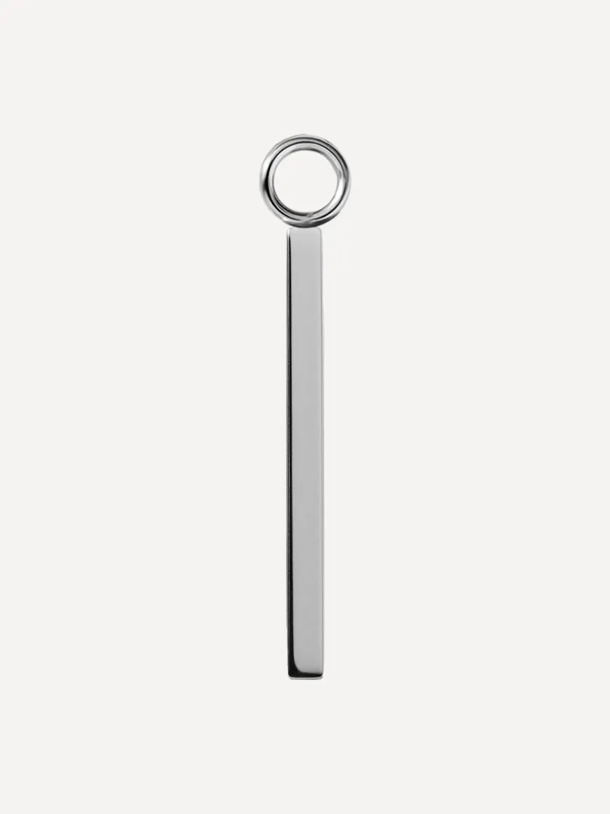 22x2mm Modern Line Ohrring-Charm