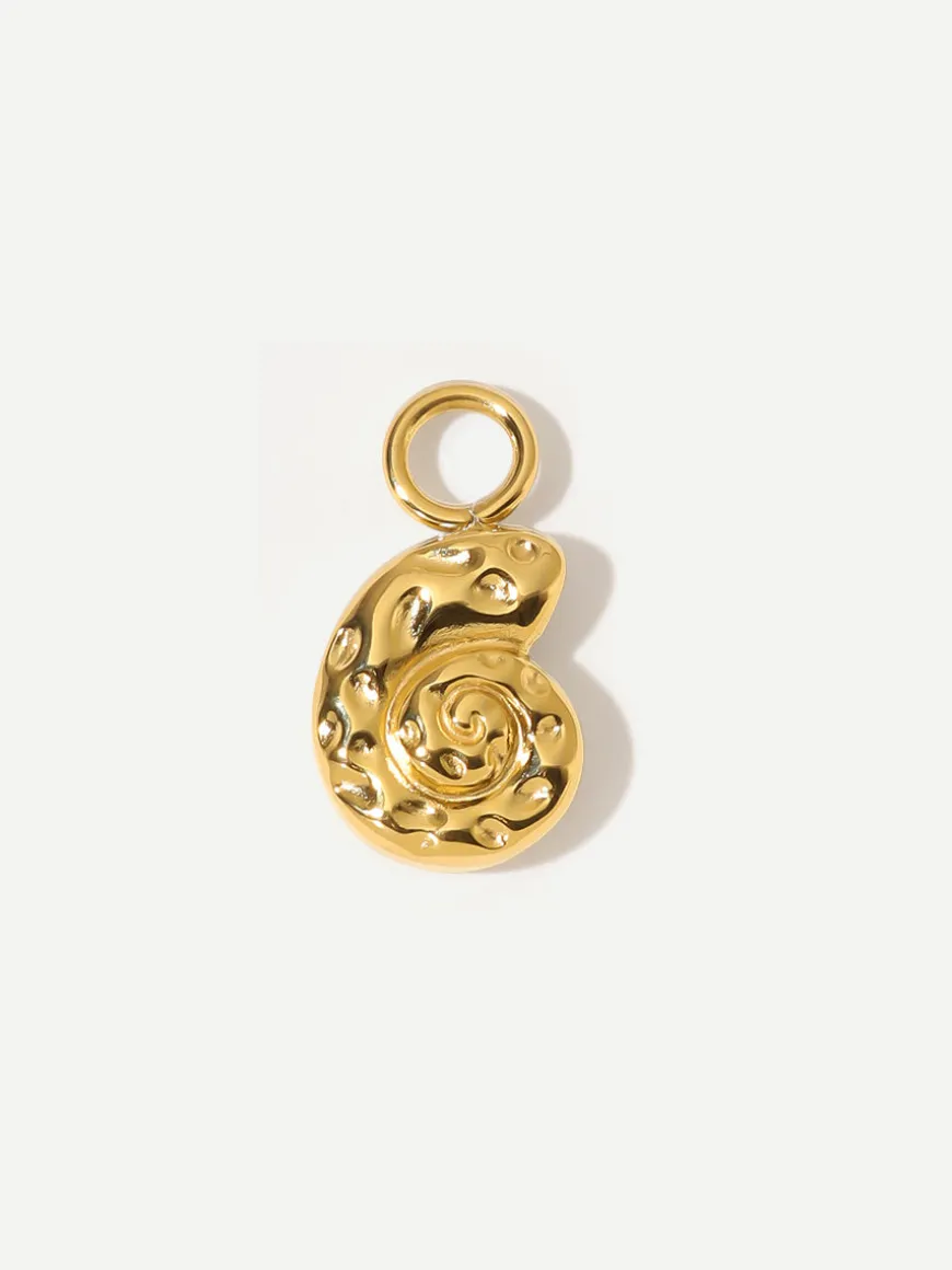 7,8x9,8mm Mystic Spiral Ohrring-Charm