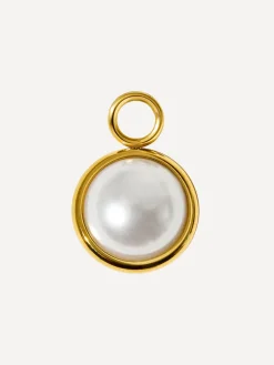 10x10mm Pearl Waltz Ohrring-Charm