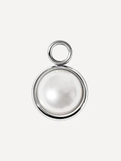 10x10mm Pearl Waltz Ohrring-Charm